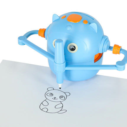 Tekenrobot voor Kinderen – Interactieve Educatieve Robot – Leer Tekenen Stap voor Stap – Inclusief 100 Flashcards – Vanaf 3 Jaar