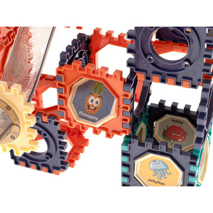 110-delige Knikkerbaan Marble Run Bouwset – 3D Bouwen – Educatief Speelgoed – Vanaf 3 Jaar – Kleurrijk Kunststof