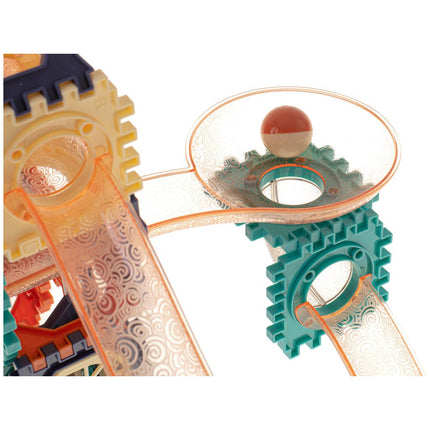 110-delige Knikkerbaan Marble Run Bouwset – 3D Bouwen – Educatief Speelgoed – Vanaf 3 Jaar – Kleurrijk Kunststof