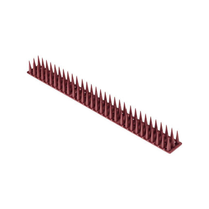 Anti Duivenpinnen - Anti Klim Strips - Vogelpinnen - Kattenverjager - Balkon Bruin