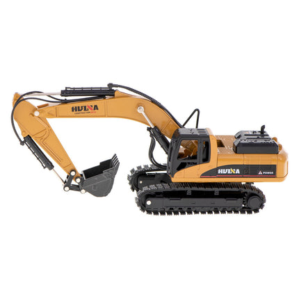 Metalen Rupsgraafmachine Excavator Die-Cast Model 1:50 1710 - Speelgoedgraafmachine