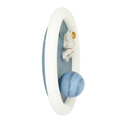Lumela LED Plafondlamp Astronaut Voor Kinderen 50 cm - Kinderlamp Dimbaar - Plafondverlichting Met Afstandsbediening - Kinderkamer