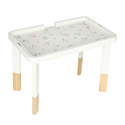 LULILO LUDO Montessori Sensorische Speeltafel – Houten Manipulatietafel 2-in-1 – Educatief Speelgoed vanaf 3 Jaar – Roze