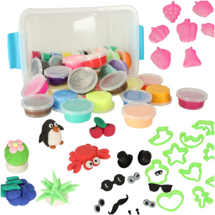 Ikonka Magic Foamcoline magisch speelschuim Inclusief Accessoires - Magisch Foam Speelset 36 x 15 gram