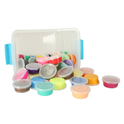 Ikonka Magic Foamcoline magisch speelschuim Inclusief Accessoires - Magisch Foam Speelset 36 x 15 gram