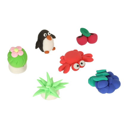 Ikonka Magic Foamcoline magisch speelschuim Inclusief Accessoires - Magisch Foam Speelset 36 x 15 gram