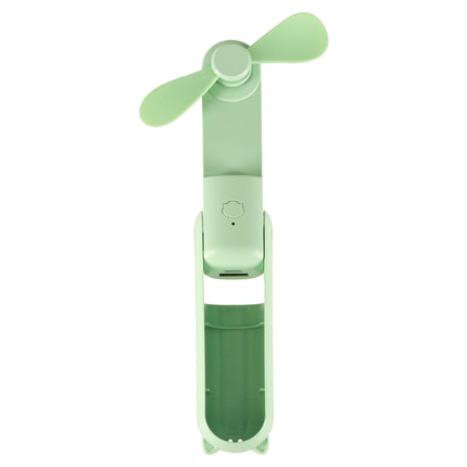Mini USB Ventilator Opvouwbaar Groen – Draagbare Handventilator – Oplaadbaar via USB-C – Bureauventilator – Powerbankfunctie