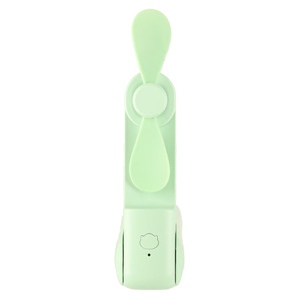 Mini USB Ventilator Opvouwbaar Groen – Draagbare Handventilator – Oplaadbaar via USB-C – Bureauventilator – Powerbankfunctie