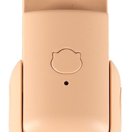 Mini USB Ventilator Opvouwbaar Zalmroze – Draagbare Handventilator – Oplaadbaar via USB-C – Bureauventilator – Powerbankfunctie