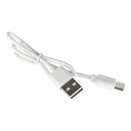 Mini USB Ventilator Opvouwbaar Wit – Draagbare Handventilator – Oplaadbaar via USB-C – Bureauventilator – Powerbankfunctie