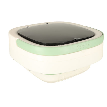 Ikonka Mini Draagbare Kleine Opvouwbare Reiswasser Wasmachine - Kleding & Lingerie - 11L - Groen