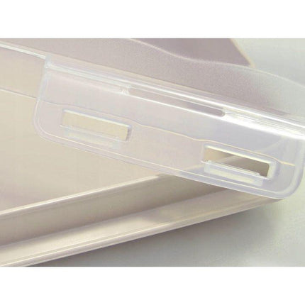 Dunya Lock & Fresh Langwerpige Taartdoos – Taart- en Cake Bewaardoos 36,5 cm – Met Handvat & Vergrendeling – BPA-vrij – Vershouddoos & Taartplateau in Één