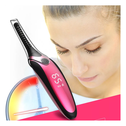 ActiveShop Elektrische Wimperkruller – USB Oplaadbare Verwarmde Lash Lift Krultang – 4 Temperatuurstanden – Veilig & Snel Wimpers Krullen – Draadloos Wimperstyling Apparaat