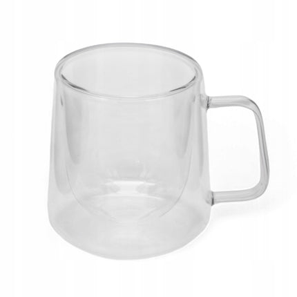 Dubbelwandig Glas 250 ml met Oor – Koffieglas & Theeglas – Thermoglas voor Warme en Koude Dranken