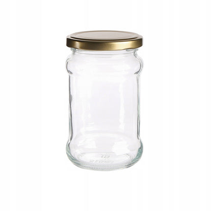 Altom Design Set van 6 Conserveringspotten 315 ml - Weckpot - Jampotten - Inmaakpotten - Voedsel bewaren, conserveren, inmaken