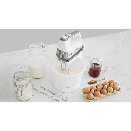 Teesa Handmixer met Roterende Mengkom 500 Watt - TSA3548 Elektrische Handmixer Keukenmixer