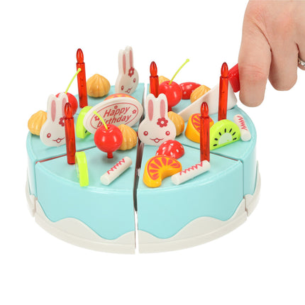 DIY 75 delige verjaardagstaart speelgoed - Vanaf 3 jaar - Blauw