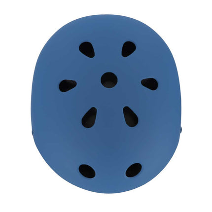 Kinderhelm maat S 48-54 cm – Fietshelm, Step Helm & Skatehelm voor Kinderen – LED Achterlicht – Donkerblauw