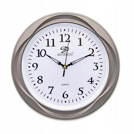 Wandklok 29 cm – Stille Ronde Muurklok – Grote Cijfers – Quartz Klok