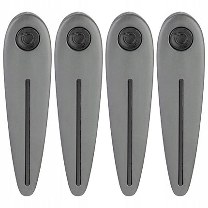 Dr. Marcus Easy Clip Black luchtverfrisser met neutrafresh technologie - Autogeurtje voor in de auto - Tot 45 dagen geurverspreiding - 4 clips voor 4 sterktes