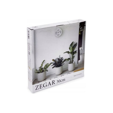 Meyerhoff Analoge Wandklok – Wit 30 cm – Stille Kwarts Klok – Modern Design – Goed Leesbaar – Ideaal als Cadeau