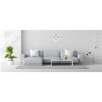 Meyerhoff Analoge Wandklok – Wit 30 cm – Stille Kwarts Klok – Modern Design – Goed Leesbaar – Ideaal als Cadeau