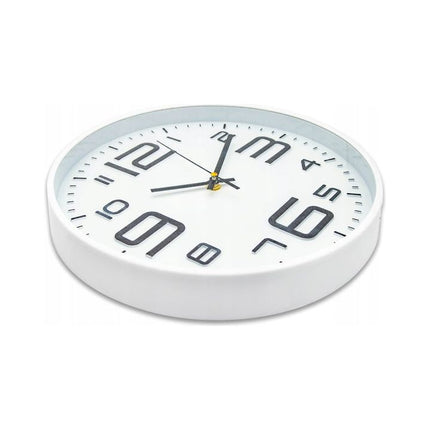 Meyerhoff Analoge Wandklok – Wit 30 cm – Stille Kwarts Klok – Modern Design – Goed Leesbaar – Ideaal als Cadeau
