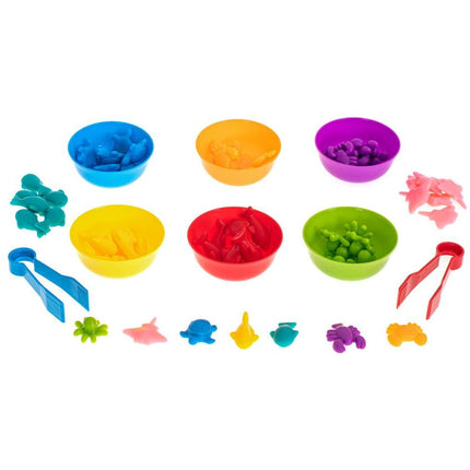 Zeedieren Educatief Montessori Tellen Leren 36 Dieren - Educatief Speelgoed – 36 Dieren