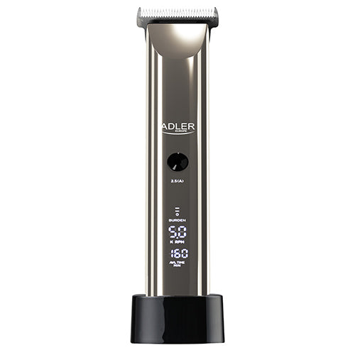 Adler AD 2834 Tondeuse met LCD Display – Draadloos & Met Snoer – 200 Minuten Accuduur – Professionele Haartrimmer