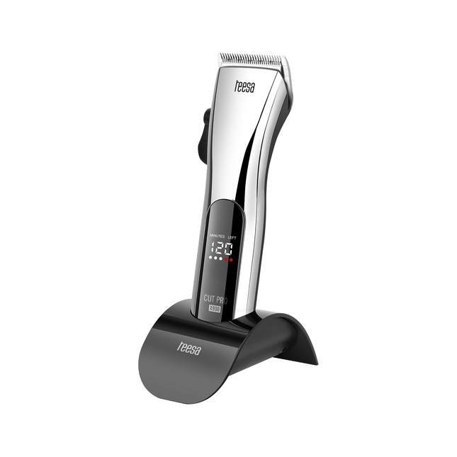 Teesa draadloze tondeuse CUT PRO X900 met LED-display en docking station TSA0523