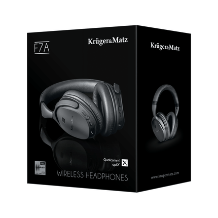 Krüger&Matz Draadloze bluetooth hoofdtelefoon met NFC en ANC KM0655