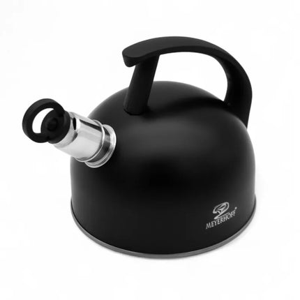 Meyerhoff Fluitketel 1,5 Liter – RVS Waterketel Inductie – Mat Zwart