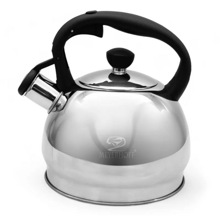 Meyerhoff RVS fluitketel 1,8 liter MH-4048A – Inductie fluitketel – Zilver – Compact en elegant design