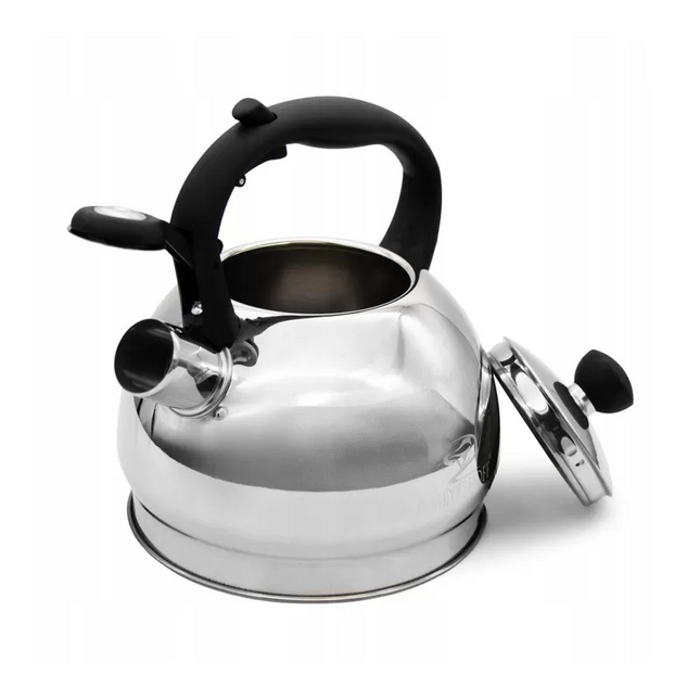 Meyerhoff RVS fluitketel 1,8 liter MH-4048A – Inductie fluitketel – Zilver – Compact en elegant design