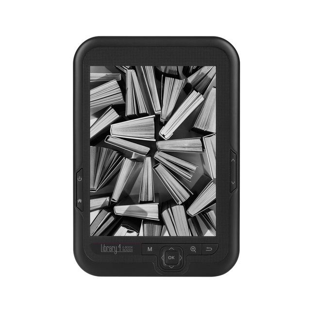 Kruger & Matz Library 4 E-reader 6-inch 8 GB inclusief beschermhoes en koptelefoon zwart