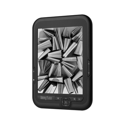 Kruger & Matz Library 4 E-reader 6-inch 8 GB inclusief beschermhoes en koptelefoon zwart