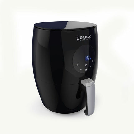 BROCK Digitale Airfryer 3.5L – 1200W Heteluchtfriteuse Zonder Olie – PFAS-vrij, Antiaanbaklaag & Touchscreen – Zwart
