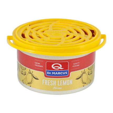 Dr. Marcus Aircan Fresh Lemon luchtverfrisser met neutrafresh technologie - Autogeurtje voor in de auto, thuis of kantoor - Tot 60 dagen geurverspreiding 40 gram