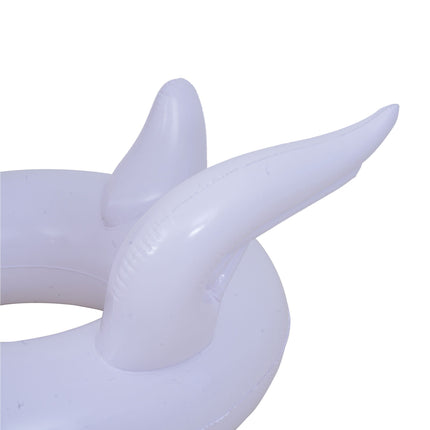 Sunclub Opblaasbare Zwaan Zwemband XXL – Grote Zwemband Voor Zwembad & Strand – Opblaasbare Pool Float Wit – 104 cm