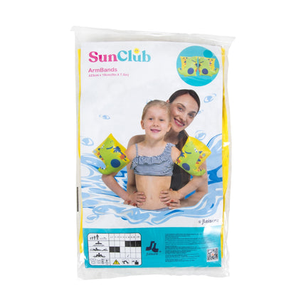 Sunclub Zwembandjes Dinosaurus – Opblaasbare Zwembandjes Kinderen 3-6 Jaar
