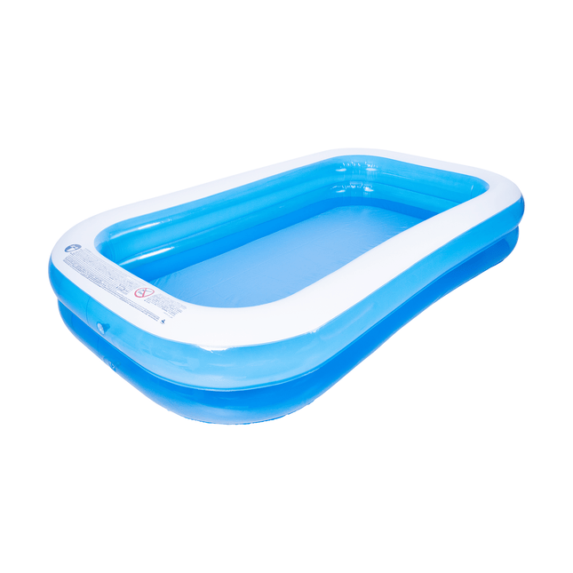 Sunclub Opblaasbaar Tuinzwembad 305x183x50 cm – Familie Zwembad voor Kinderen en Peuters – Groot Opblaasbaar Kinderzwembad voor Tuin, Camping en Zomer Waterplezier