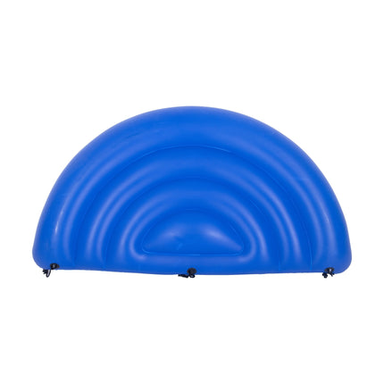 Sunclub Luxe Zwembad Luchtbed met Rugleuning – Drijvend Waterhangmat XXL Blauw/Wit