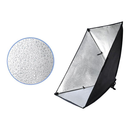 Softbox Verlichting Set van 2 – Fotostudio Daglichtlampen met Statief – 48x67 cm – Hoogte Verstelbaar – Professionele Studiolampen voor Foto & Video