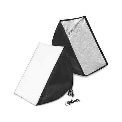 Softbox Verlichting Set van 2 – Fotostudio Daglichtlampen met Statief – 48x67 cm – Hoogte Verstelbaar – Professionele Studiolampen voor Foto & Video
