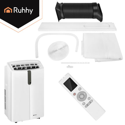 Mobiele Airconditioner 12000 BTU WiFi – 4-in-1 Airco met Verwarming, Ontvochtiger & Ventilator – 25-30 m² - 3,5 kW