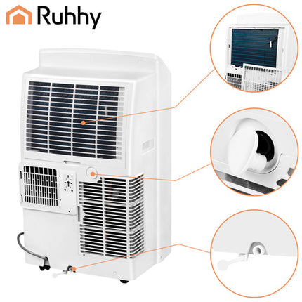 Mobiele Airconditioner 12000 BTU WiFi – 4-in-1 Airco met Verwarming, Ontvochtiger & Ventilator – 25-30 m² - 3,5 kW