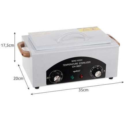 Soulima Professionele Hetelucht sterilisator voor Gereedschap met Zeef - Desinfectie Apparaat voor Manicure en Pedicure