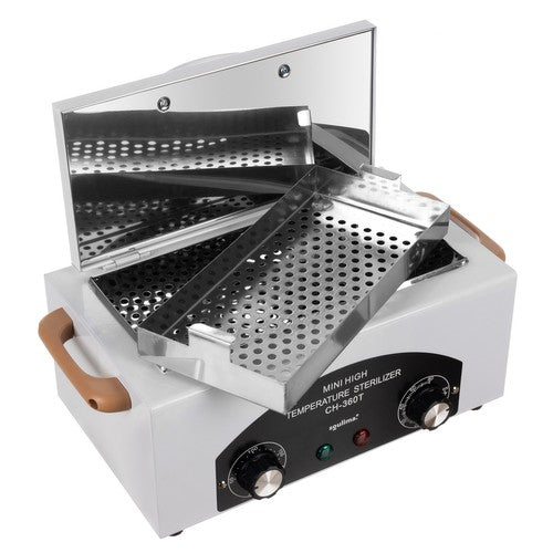 Soulima Professionele Hetelucht sterilisator voor Gereedschap met Zeef - Desinfectie Apparaat voor Manicure en Pedicure