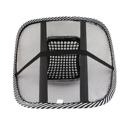 Malatec Corrigerende Rugsteun – Bureaustoel & Autostoel – Ergonomische Lendensteun – Met Massagekralen – Ademend Gaas – Houdingscorrectie