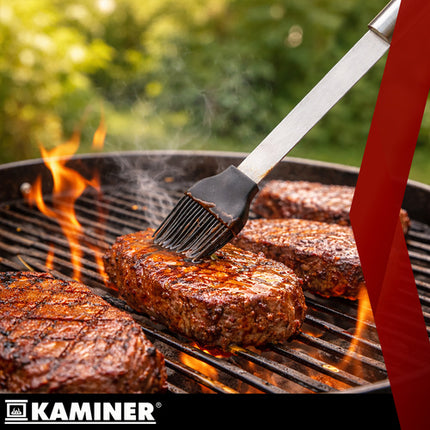 BBQ Gereedschapset 6-delig RVS – Complete Barbecue Accessoires Set met Opbergkoffer